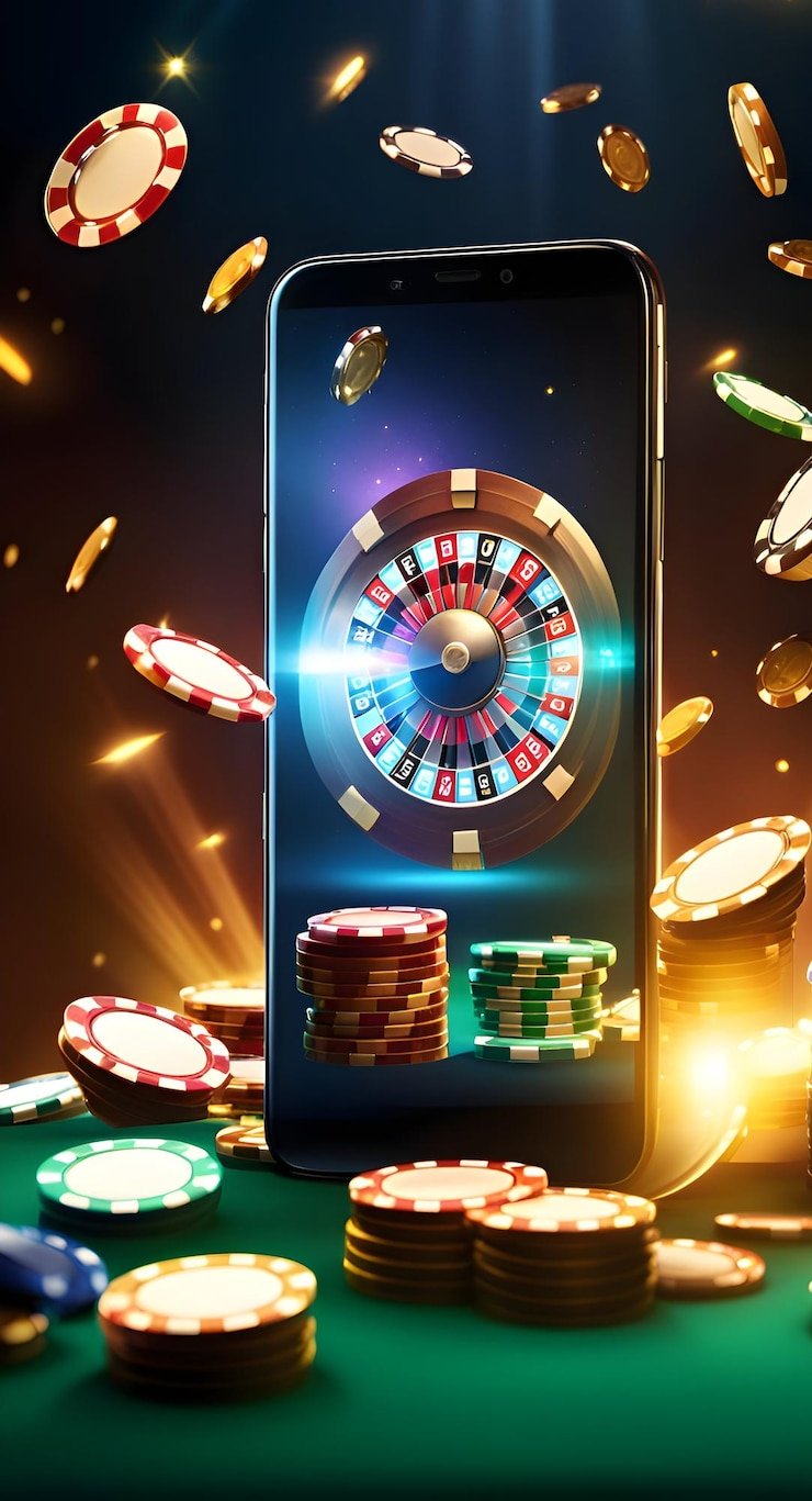 Layar permainan slot gbo4d menampilkan gulungan, garis pembayaran, dan kontrol taruhan